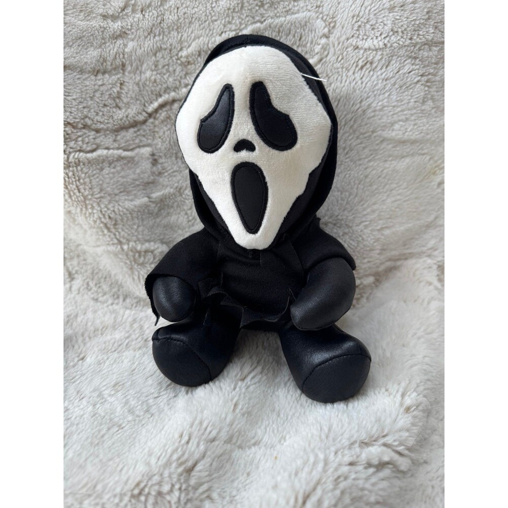 Kid Robot Scream Ghost Face HugMe Shake Action 16" Plush Halloween NEW